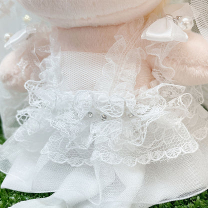 15cmぬい服 ウェディングドレスコーデセット