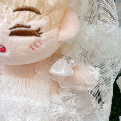15cmぬい服 ウェディングドレスコーデセット