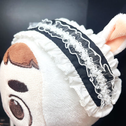 10cm/15cm/20cm Plushie Outfit: Maid Costume Set