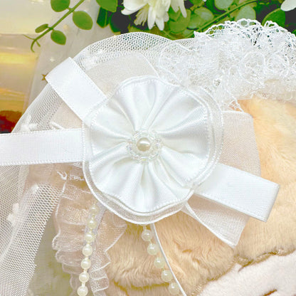 20cm Plush Outfit Wedding Dress Coord Set