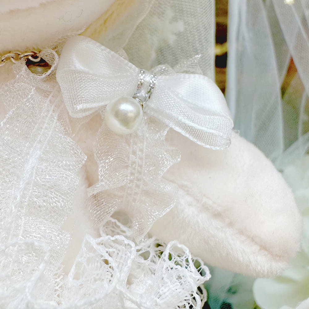 20cm Plush Outfit Wedding Dress Coord Set