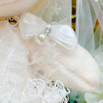 20cm Plush Outfit Wedding Dress Coord Set