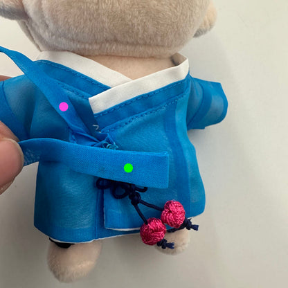 10cm, 15cm, and 20cm plush doll clothing: Men's Hanbok outfit set