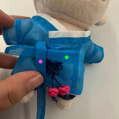 10cm, 15cm, and 20cm plush doll clothing: Men's Hanbok outfit set