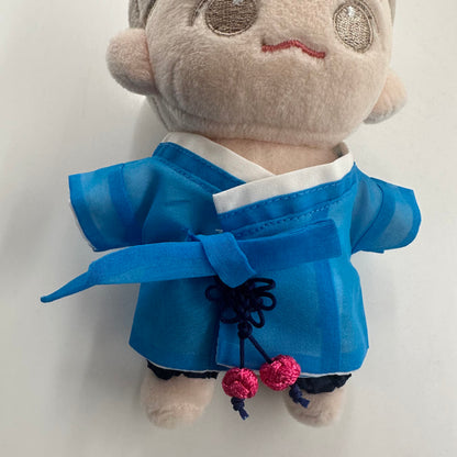 10cm, 15cm, and 20cm plush doll clothing: Men's Hanbok outfit set