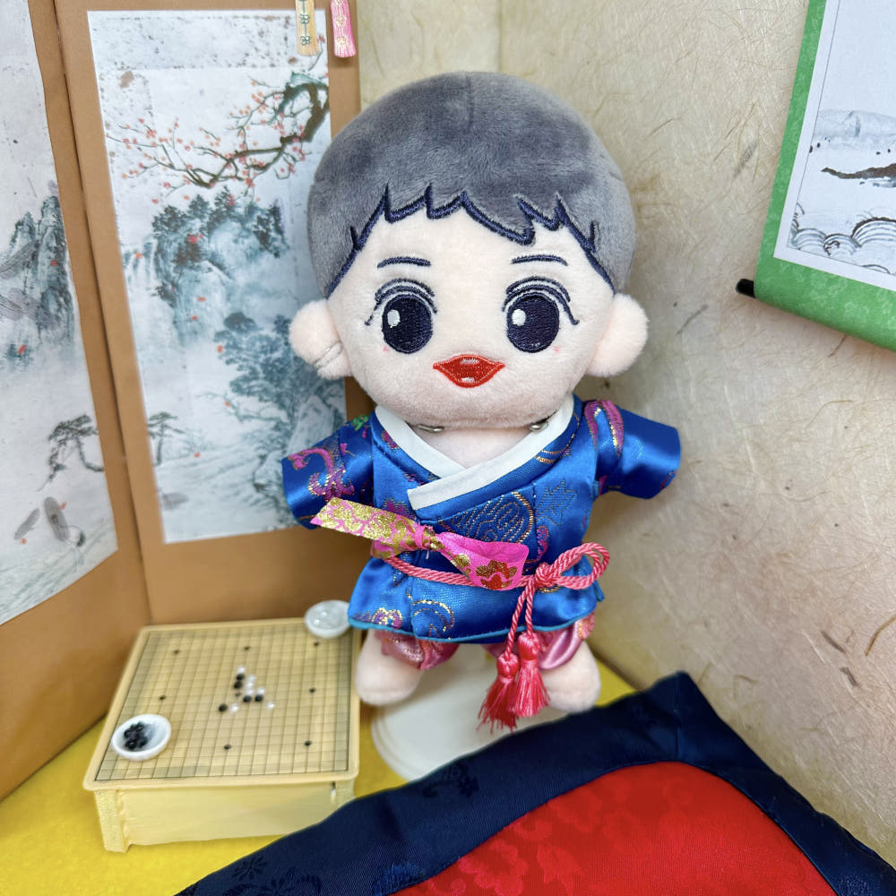 10cm・15cm・20cmぬい服 男性韓服コーデセット｜推しぬい着せ替え