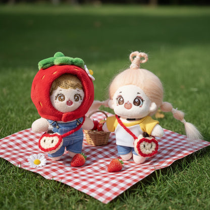 10cm 인형용 사과 가방｜최애 인형 액세서리