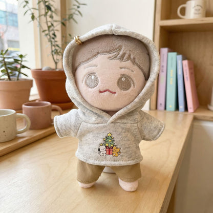 10cm・15cm・20cm 인형 옷 후드 코디 세트｜최애 인형 옷 입히기