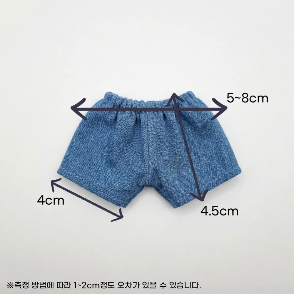 15cmぬい服 ウエストゴムパンツ｜推しぬい服