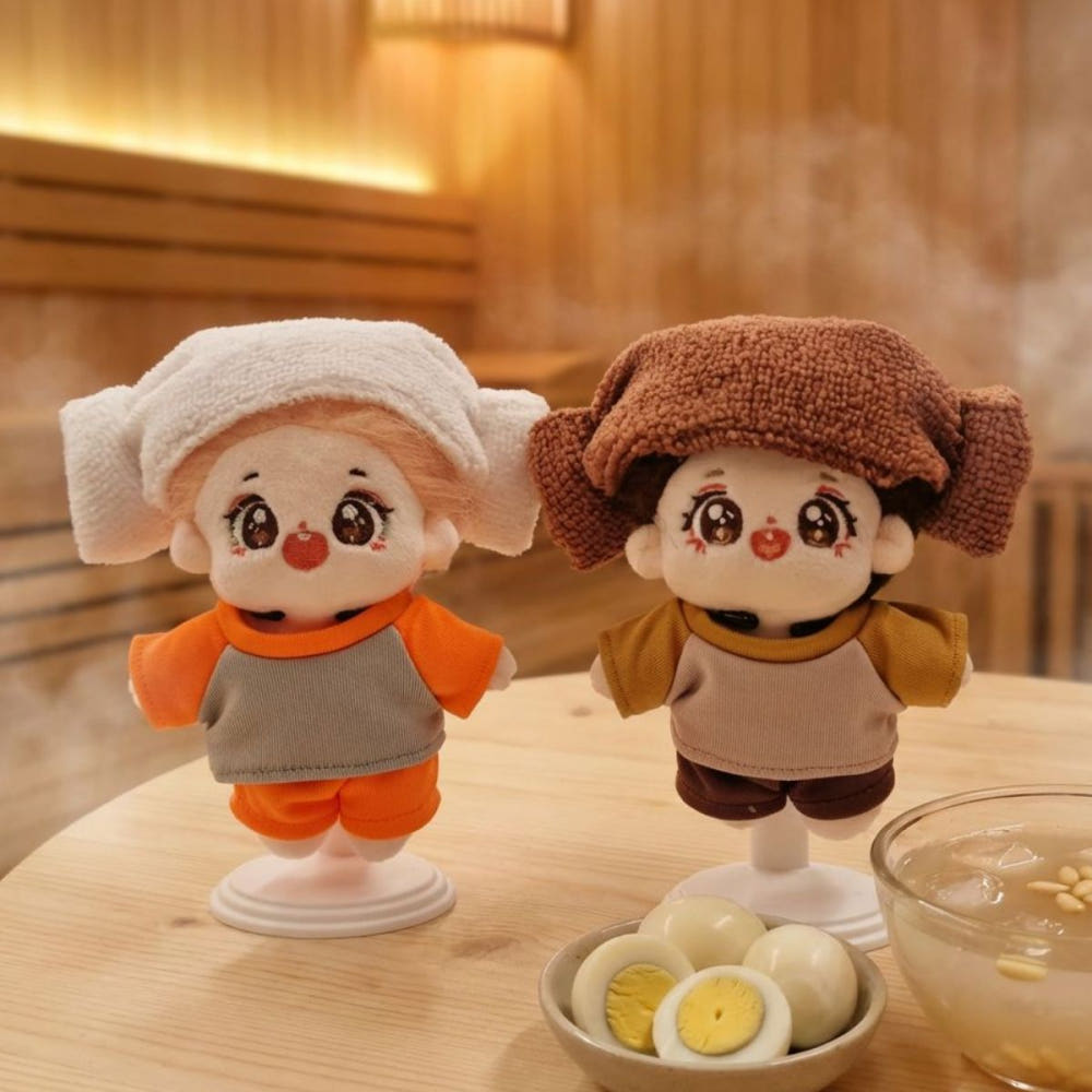 10cmぬい服 韓国サウナコーデセット｜推しぬい着せ替え