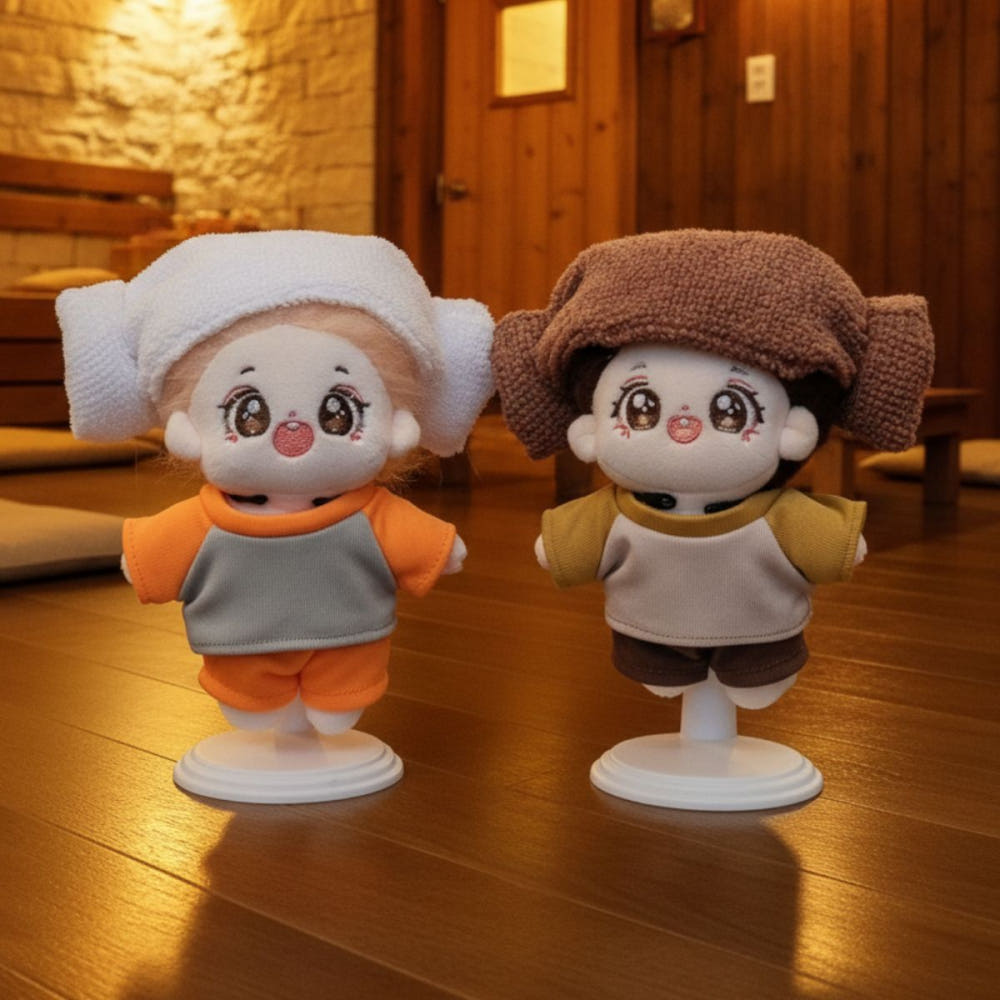 10cmぬい服 韓国サウナコーデセット｜推しぬい着せ替え