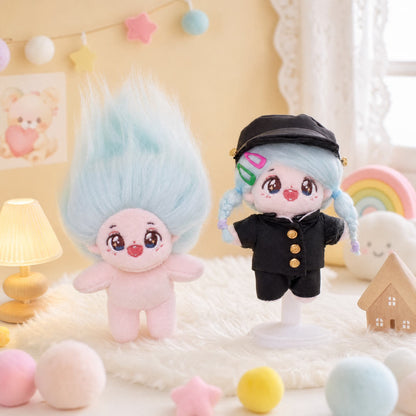 10cm・15cm・20cm 無属性ぬいぐるみ本体｜選べるヘアカラー・着せ替えぬい