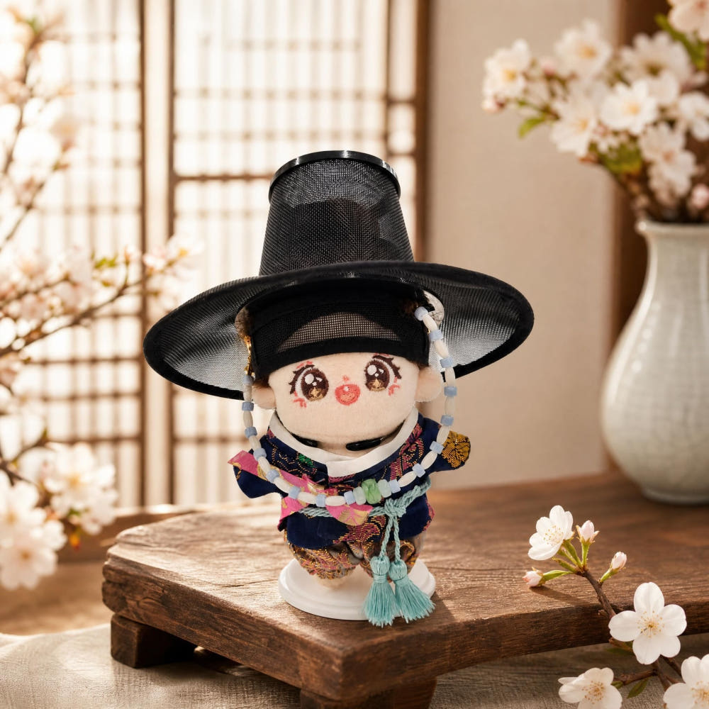 10cm・15cmぬい用 韓国伝統帽子「カッ」｜推しぬいアクセサリー