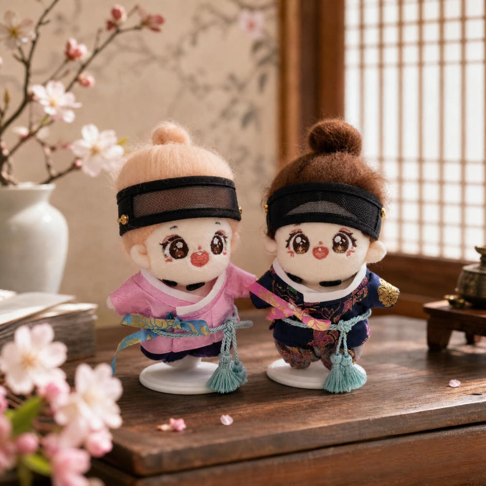 10cm・15cmぬい用 韓国伝統帽子「カッ」｜推しぬいアクセサリー