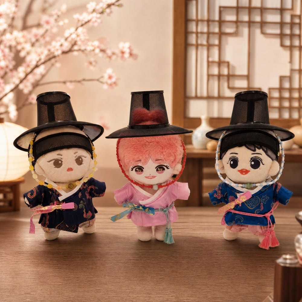 10cm・15cmぬい用 韓国伝統帽子「カッ」｜推しぬいアクセサリー