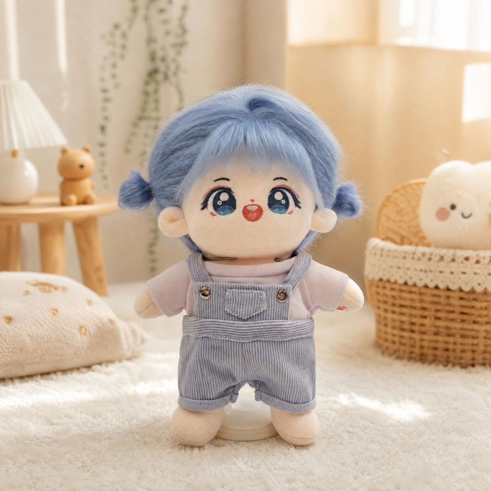 【ぬいぐるみ付き】20cm コーデュロイ フルコーデセット｜推しぬい服・アイドルぬい服