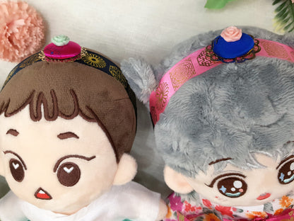 15cm・20cm 인형용 한복 헤어 액세서리｜최애 인형 소품