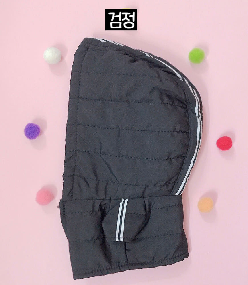 15cm・20cmぬい服 ボーダーダウンジャケット｜推しぬい服