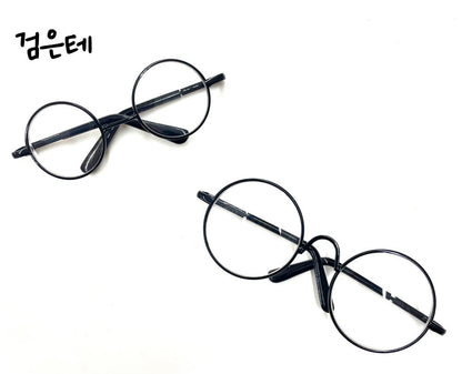 15cm·20cm 인형용 안경｜최애 인형 소품