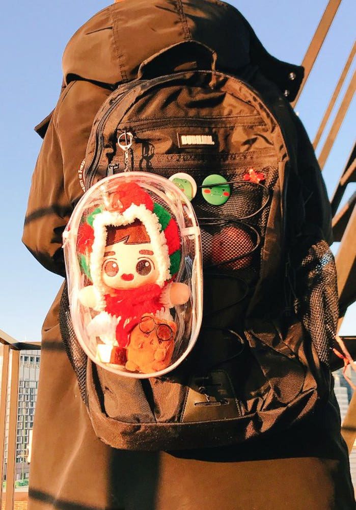 15cm・20cmぬい用 クリアポーチ｜推しぬい小物