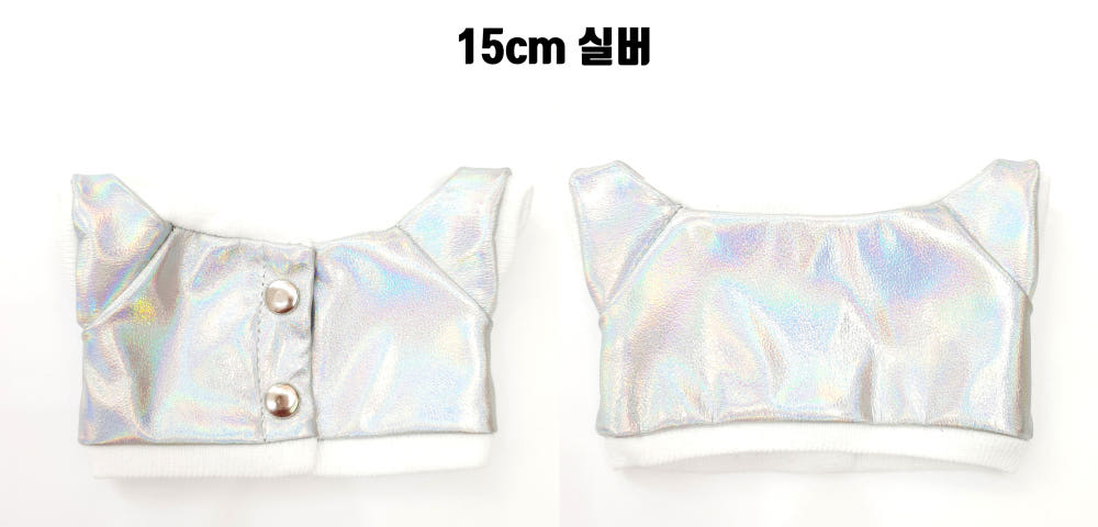 15cm Plushie Leather Jacket | Oshi Plushie Outfit