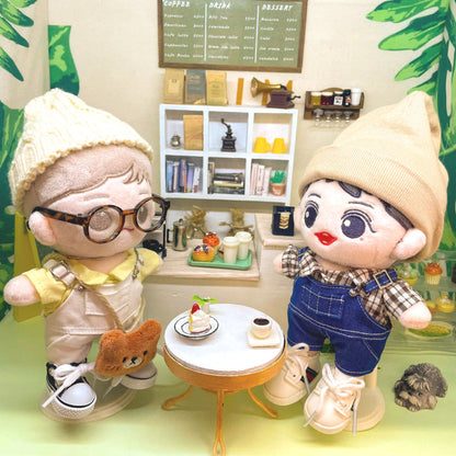 10cm·15cm·20cm 인형 옷 멜빵바지｜최애 인형 옷 입히기