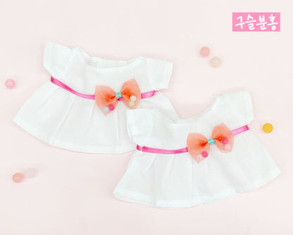 20cmぬい服 リボンワンピース｜推しぬい服
