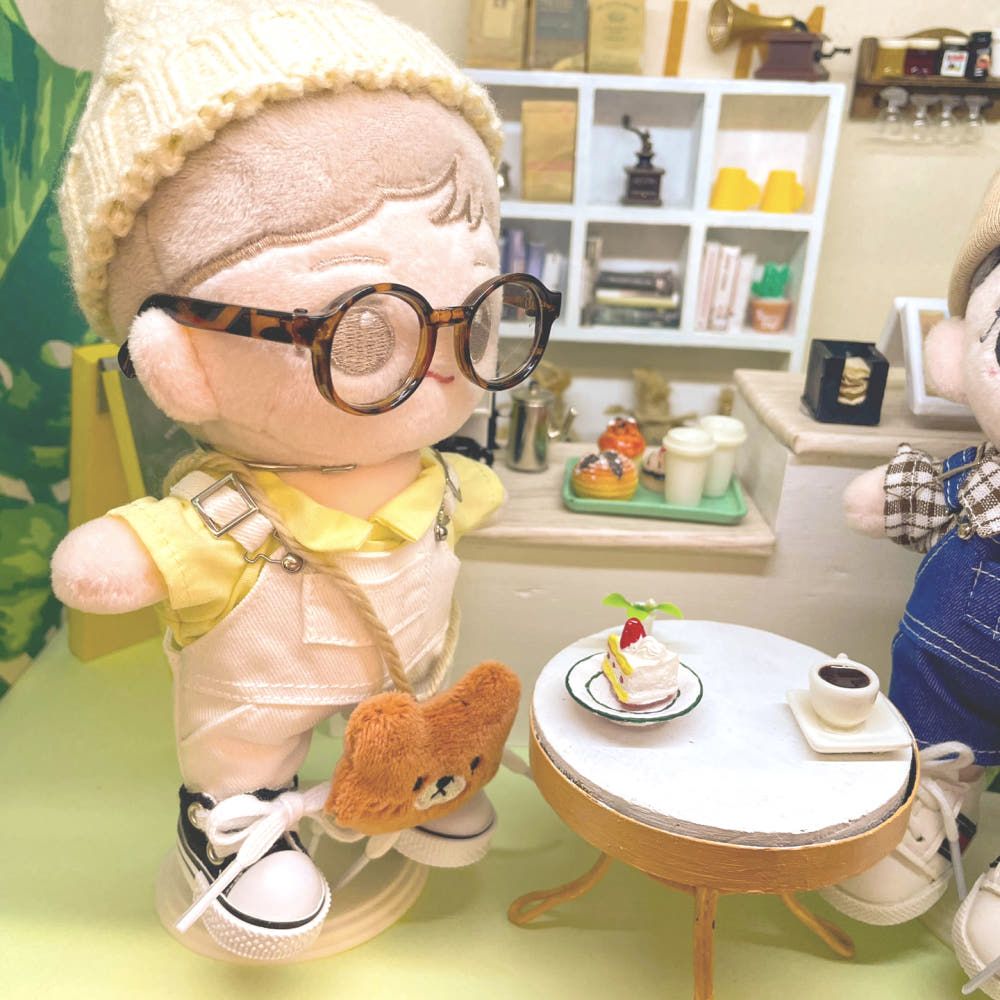 10cm·15cm·20cm 인형 옷 멜빵바지｜최애 인형 옷 입히기