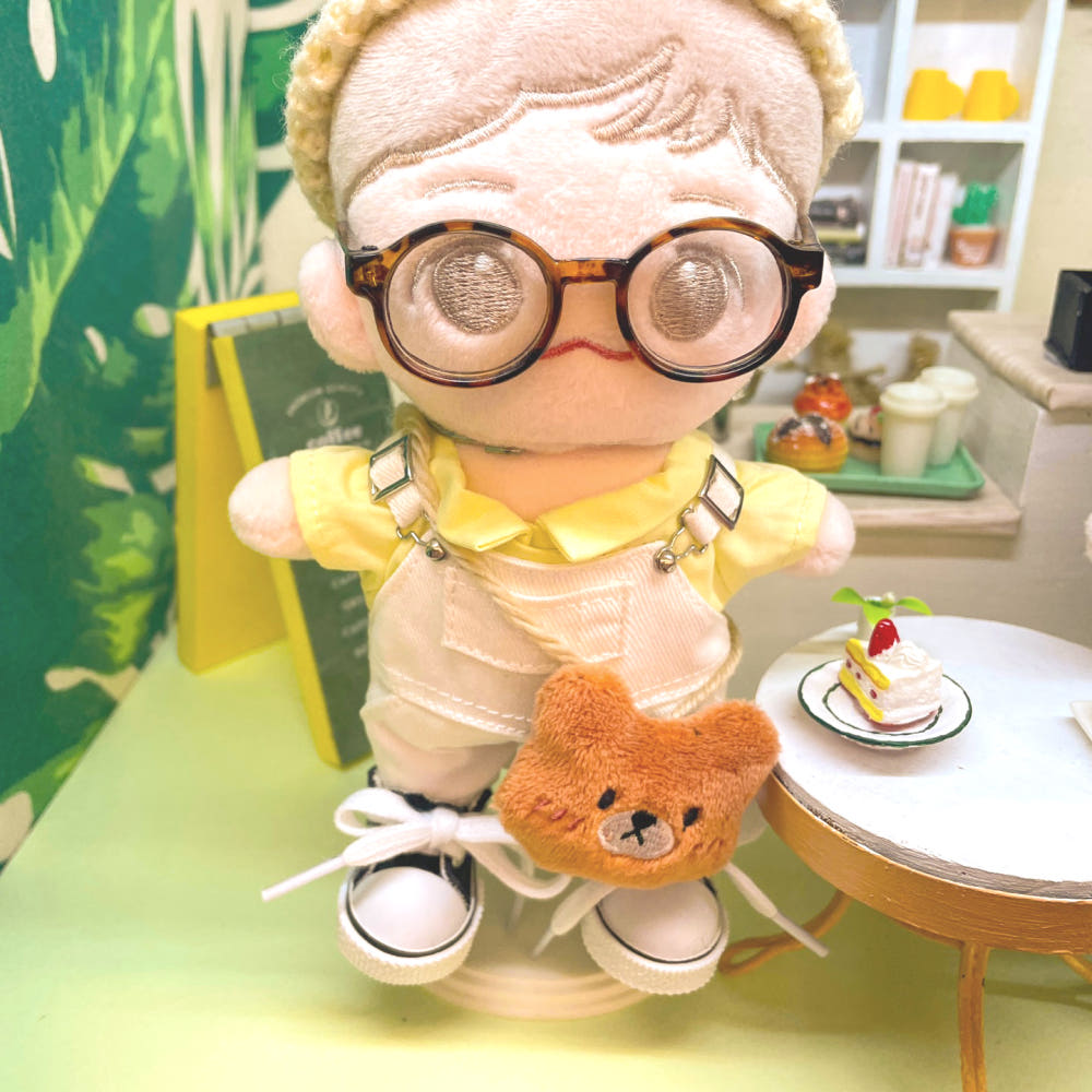 10cm·15cm·20cm 인형 옷 멜빵바지｜최애 인형 옷 입히기