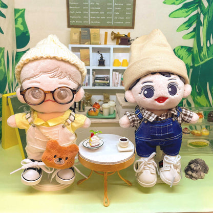 10cm·15cm·20cm 인형 옷 멜빵바지｜최애 인형 옷 입히기
