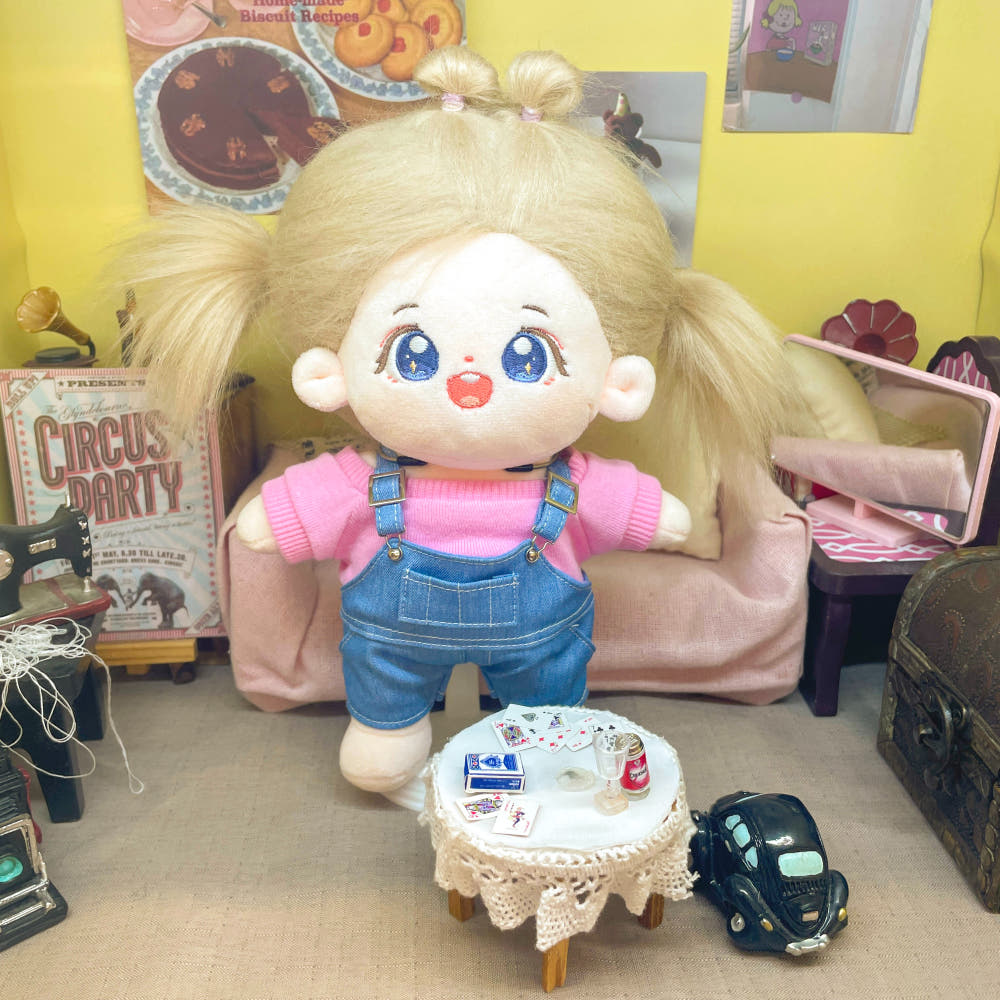 10cm·15cm·20cm 인형 옷 멜빵바지｜최애 인형 옷 입히기