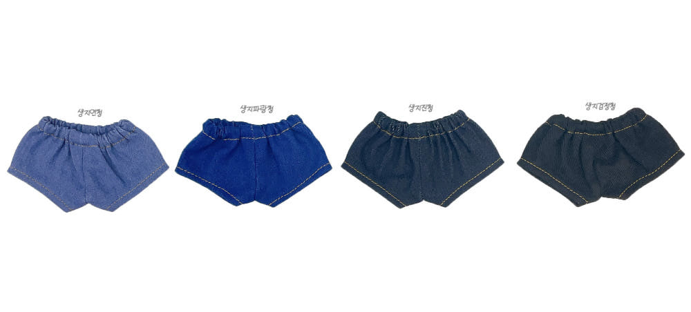 15cm・20cmぬい服 生デニムパンツ｜推しぬい服