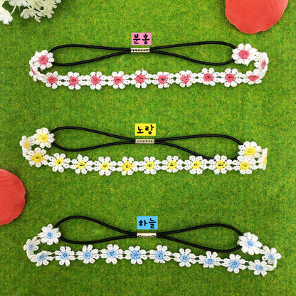 20cmぬい用 花刺繍ヘアバンド｜推しぬい小物